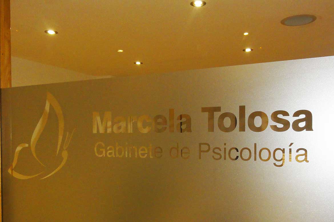 Entrada del Gabinete de Psicología Marcela Tolosa